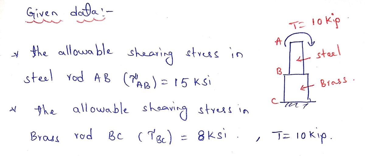 Civil Engineering homework question answer, step 1, image 1